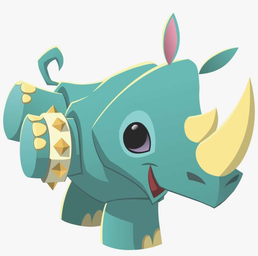 Image Result For Animal Jam Spike Transparent - Animal Jam Pet Rhino, transparent png download