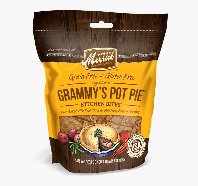 Grammy's Pot Pie - Merrick Grammy's Pot Pie Kitchen Bites Dog Treats,, transparent png download