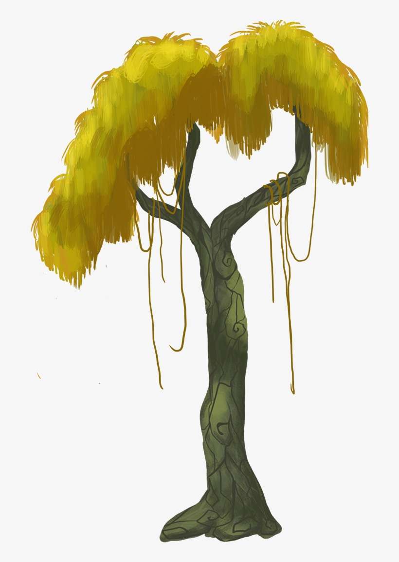 Diseño De Árboles Para Videojuego - Arbol Videojuego Png, transparent png download