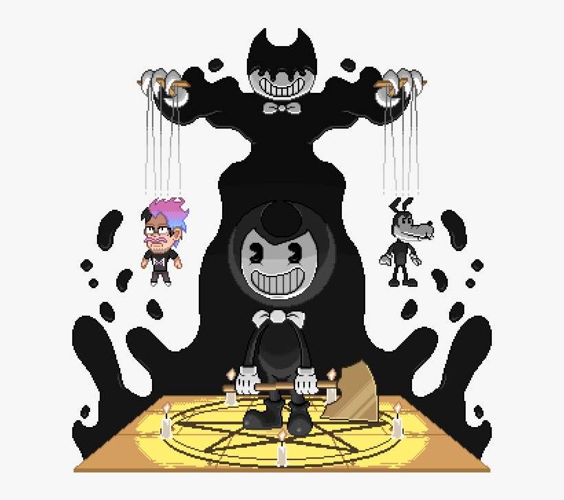 Author Comments - Bendy And The Ink Machine Vs Fnaf 5, transparent png download