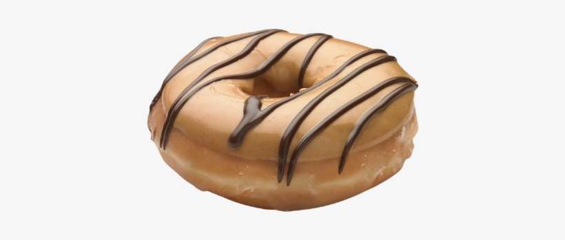 Peanut Butter Stripes - Krispy Kreme Peanut Butter Frosted, transparent png download