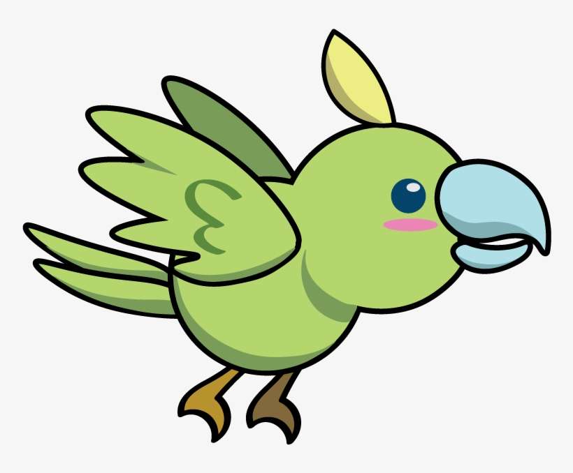 Bird Normal Shaded2 - การ์ตูน ตั๊กแตน น่า รัก, transparent png download