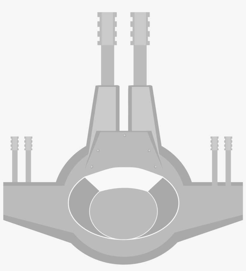 Png Space Cannon - Cannon Space Ship Icon, transparent png download