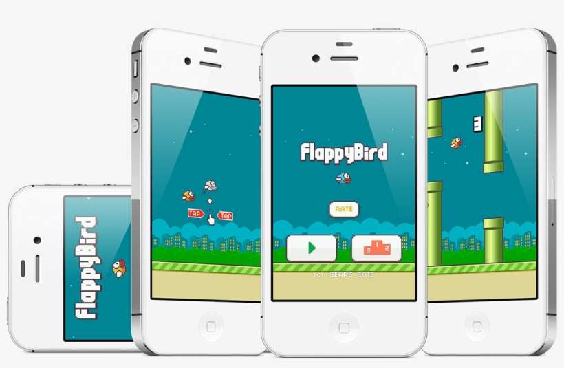 Develop An App Like Flappy Bird - Smartphone, transparent png download