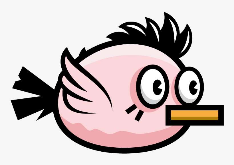 Optimized Flappy Bird Hq Cliparts - Flying Flappy Bird Avatar, transparent png download