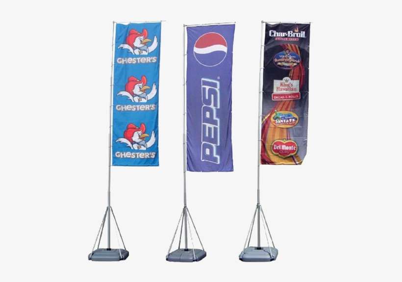 500 × 500 In Flagpole Banner Full - Pole Flag Banner, transparent png download