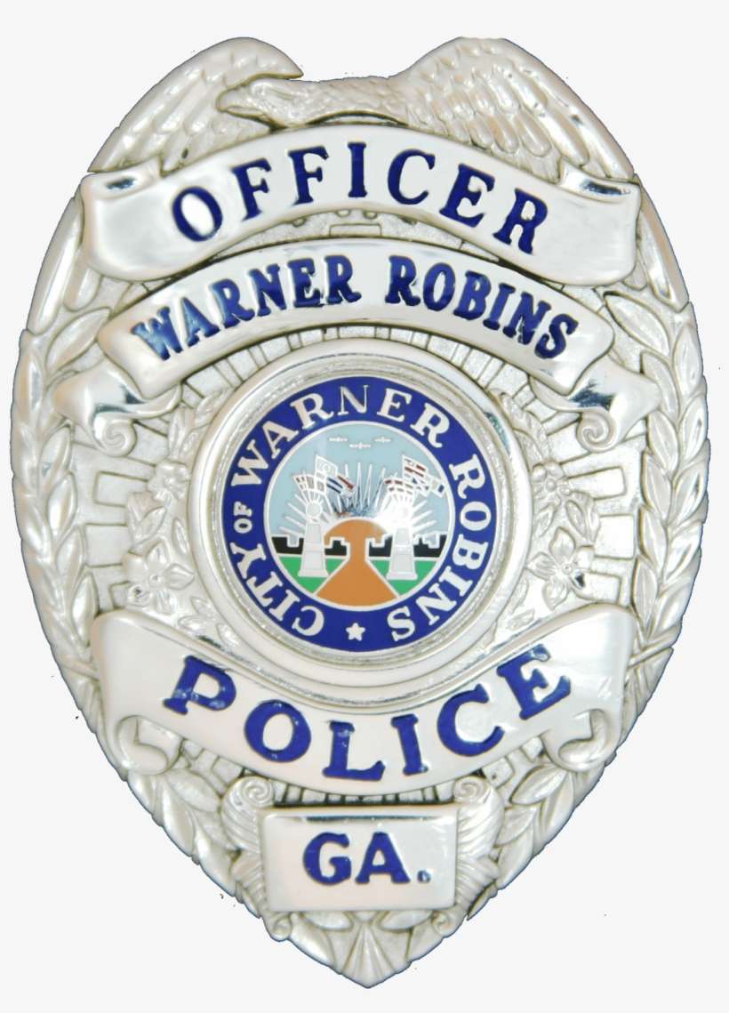 Warner Robins Police Badge - Warner Robins, transparent png download