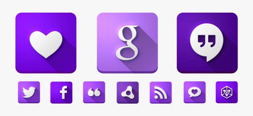 Posted On - Purple Play Store Icon, transparent png download