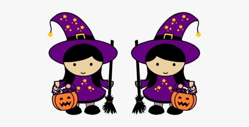 Halloween Witches Witchcraft Witch Flying Drawing Computer - Halloween Witches Clipart Free, transparent png download
