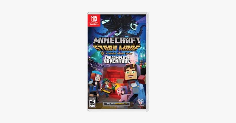 Nintendo Switch - Minecraft Story Mode The Complete Adventure [switch, transparent png download