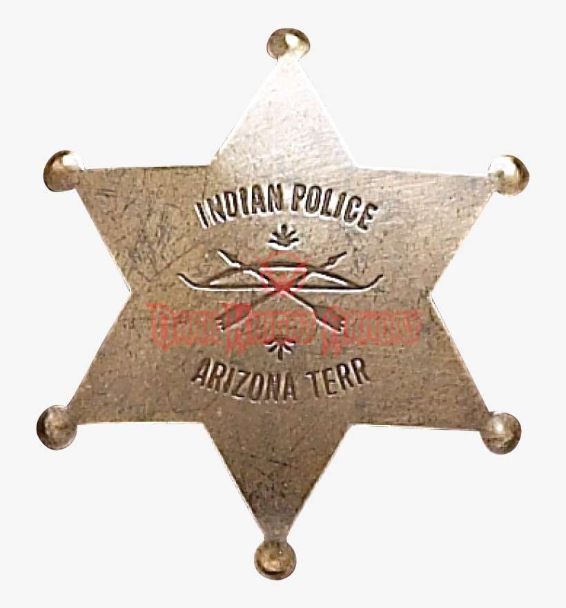 Arizona Indian Police Badge - Sheriff Badge Png, transparent png download