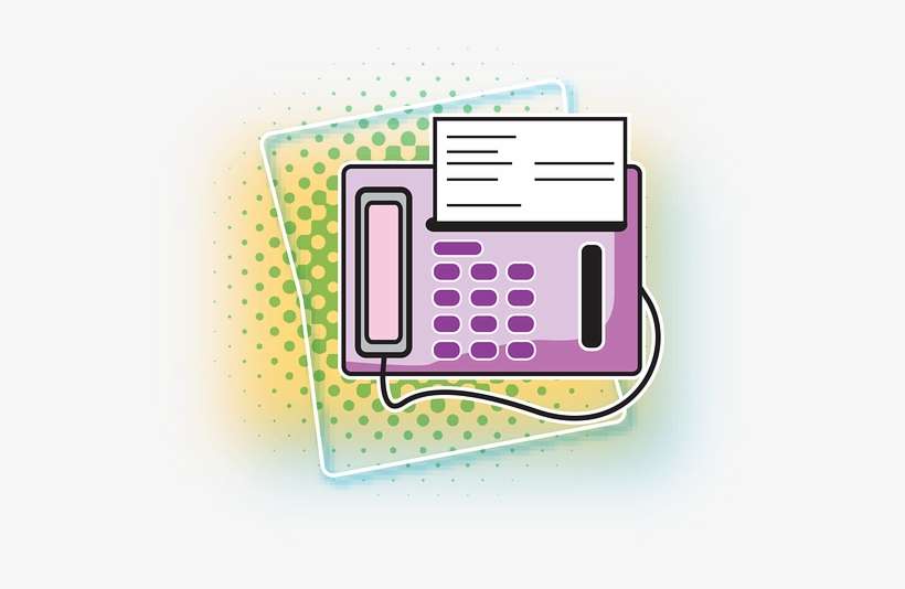 Telefone, Communication, Telephone, Call, Connection - Promotional Fax Machine Key Tag, transparent png download