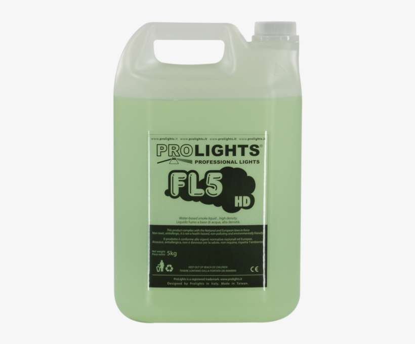 Prolights Fl5hd High Density Fog/faze Machine Fluid, - Prolights, transparent png download