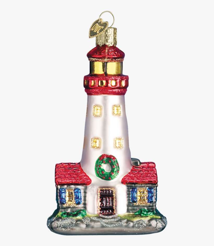 Old World Christmas Lighthouse Old World Christmas - Christmas Ornament, transparent png download
