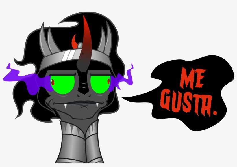 Absurd Res, King Sombra, Male, Me Gusta, Meme, Pony, - Sombra Me Gusta, transparent png download