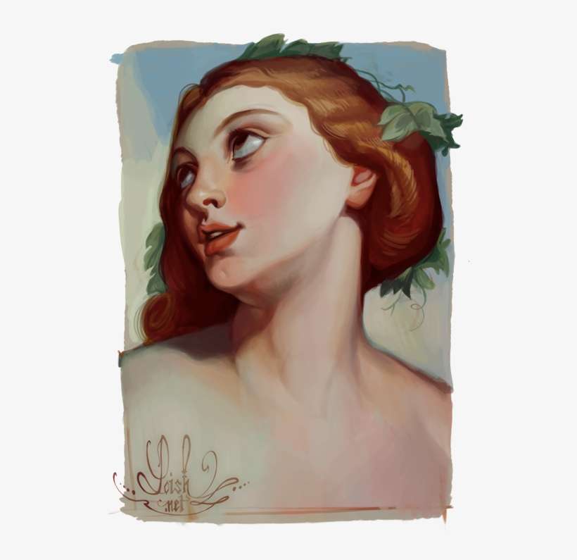 Loish - De Hemelse En Aardse Liefde Ary Scheffer, transparent png download