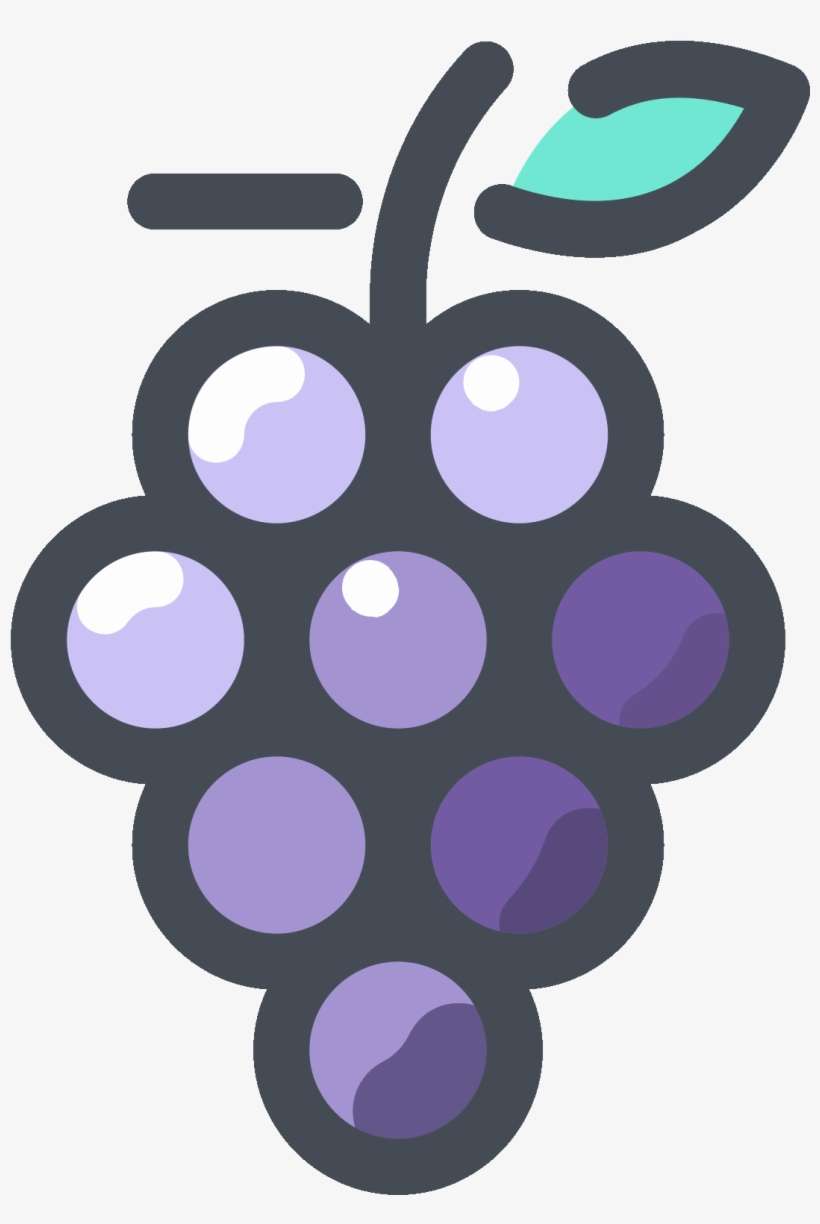 Grapes Vector Png - Grape, transparent png download