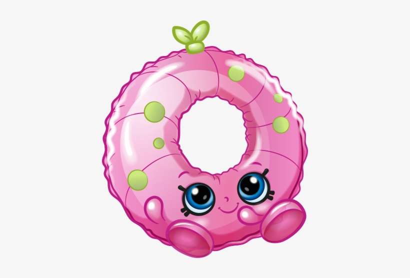 Polly Pool Ring Art - Shopkins Splashy Beach Ball, transparent png download