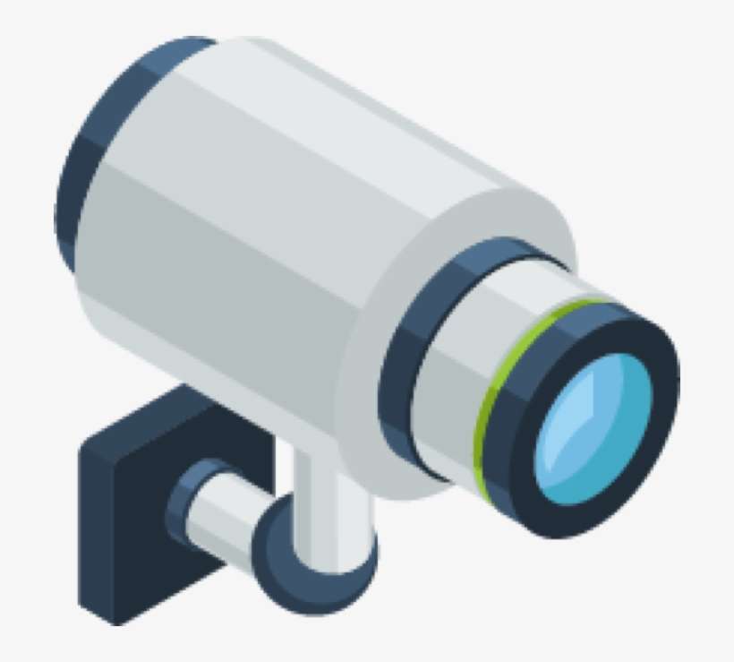 Security Camera Icon - Closed-circuit Television, transparent png download