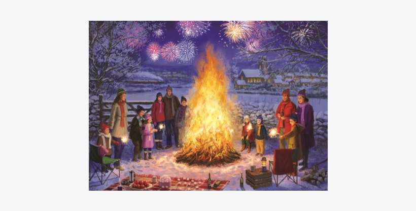 Falcon De Luxe Bonfire Night 500pcs - Jumbo Bonfire Night 500 Pieces, transparent png download