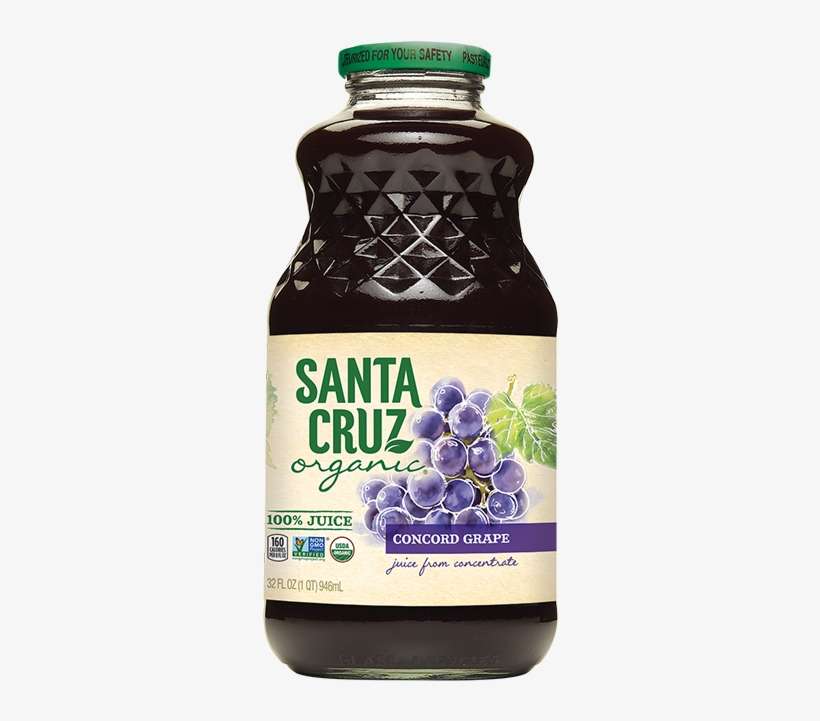Concord Grape Juice - 100% Organic Grape Juice, transparent png download