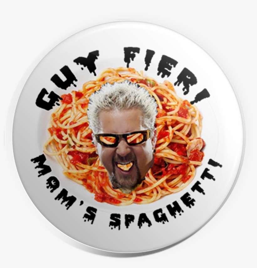 Guy Fieri Mom's Shaghetti - Wall Clock, transparent png download