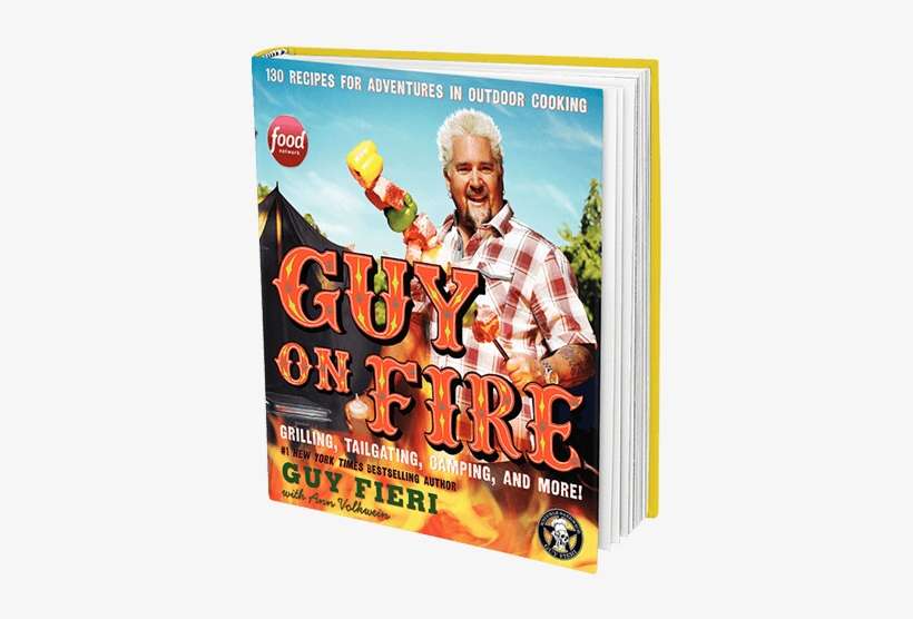 Celebrity Chef Guy Fieri Book Signing - Guy On Fire: 130 Recipes For Adventures In Outdoor, transparent png download