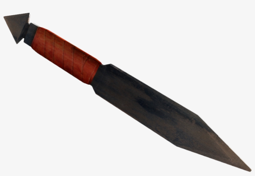 Throwing Knife - Fallout: New Vegas, transparent png download