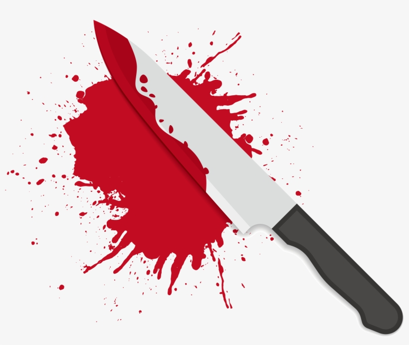 Knife Blood Dagger Transprent, transparent png download