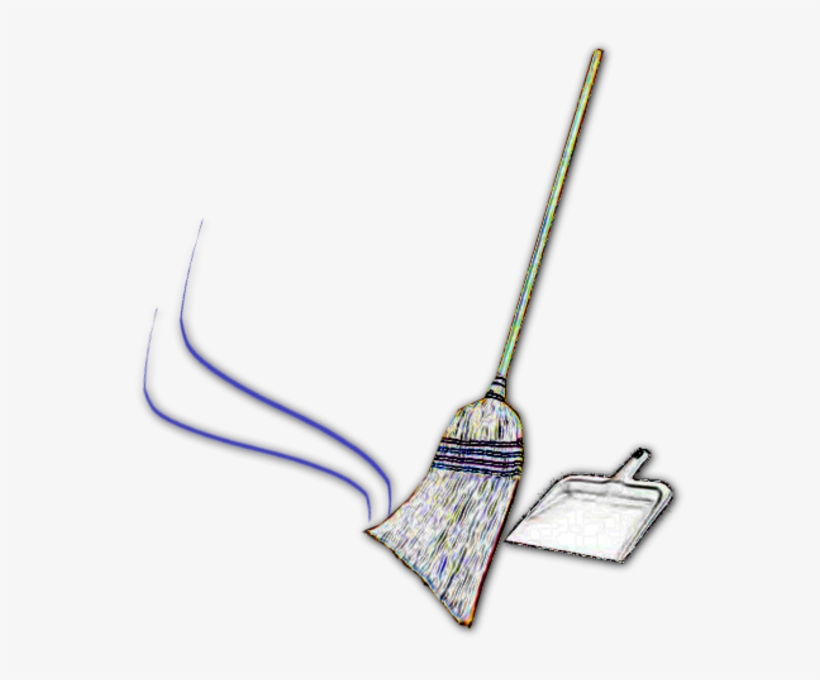 Ceiling Clipart Broom - Free Broom Clip Art, transparent png download
