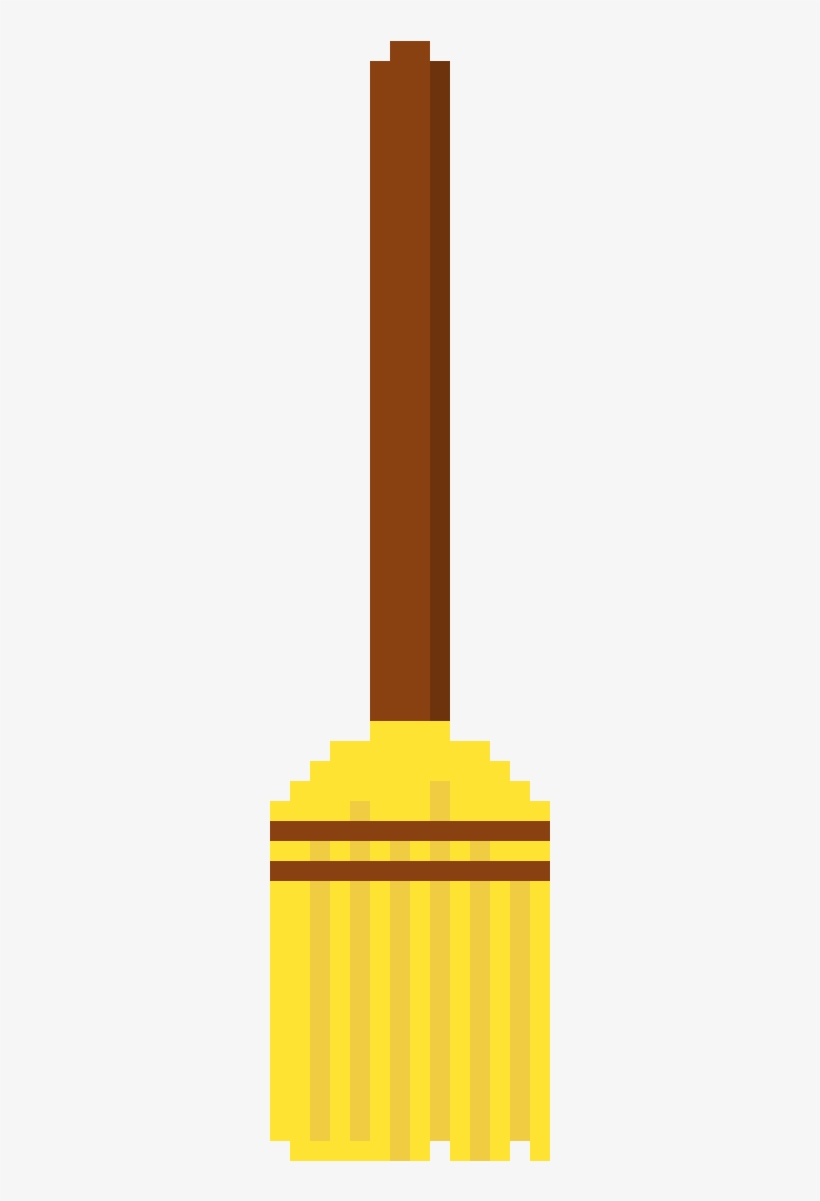 Curling Art Maker - Broom Pixel Art, transparent png download