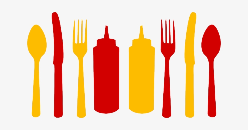 Clip Art Free Library Free Image On Pixabay Bar Ketchup - Utensils Clipart, transparent png download