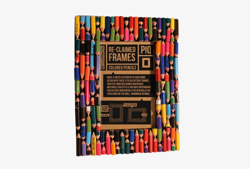 Colored Pencil Frame Love This Way To Not Waste Old - Telephone Keys Repurposed 4 X 6 Reclaimed, transparent png download