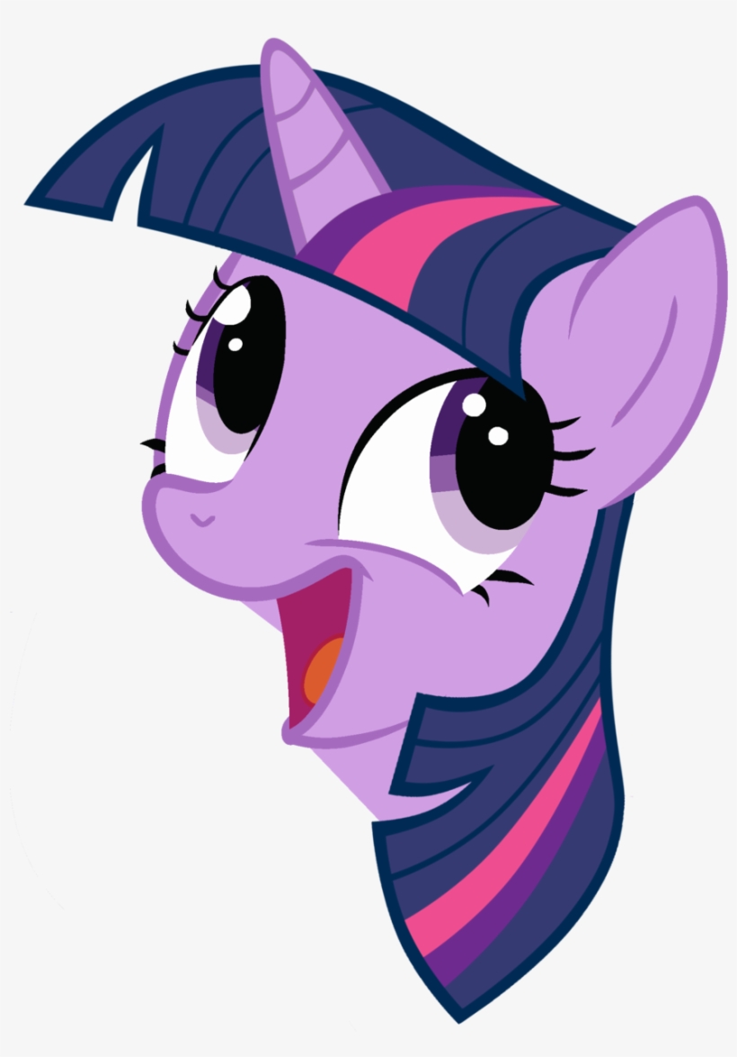 Awesome Face, Faic, Pony, Safe, Simple Background, - My Little Pony Twilight Sparkle Face, transparent png download