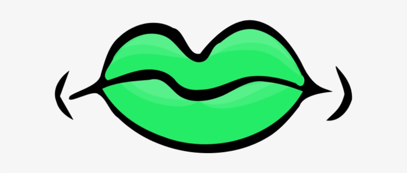 Green Clipart Mouth - Boy Mouth Clip Art, transparent png download