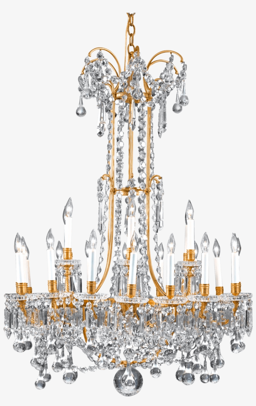 Crystal Chandelier Png - Russian Blue Chandelier, transparent png download