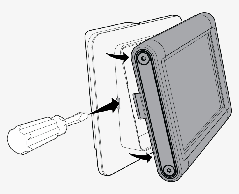 How Do I Remove My Controller From The Mounting Bracket - Sketch, transparent png download