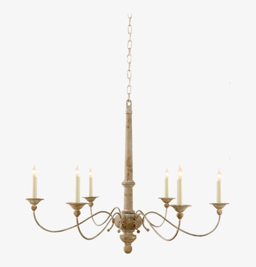 Visual Comfort Large Country Chandelier - Visual Comfort Studio Country Chandelier In Belgian, transparent png download