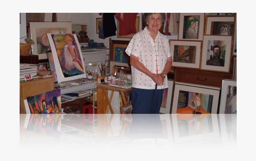 Julie Has Had Solo Shows At Ucsd's Institute For Continued - Senior Citizen, transparent png download