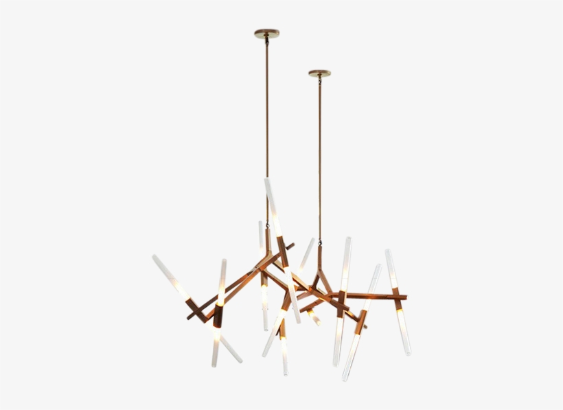 [victoria] Branched Out Chandelier - Replica Lustre 10 Bulb Agnes Chandeliers, transparent png download