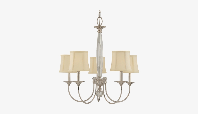 Rockville Polished Nickel Chandelier - Hudson Valley Lighting 1815 Five Light Chandelier, transparent png download