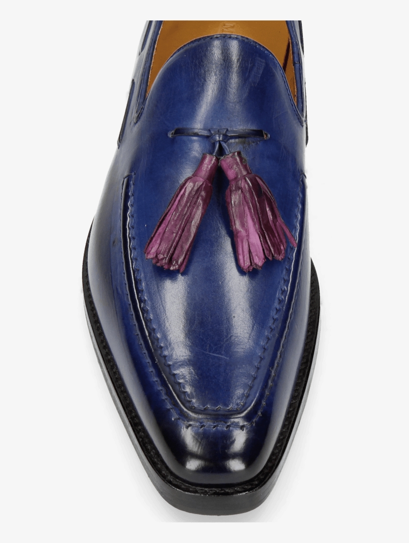 Loafers Leonardo 1 Saphir Tassel Eggplant - Slip-on Shoe, transparent png download