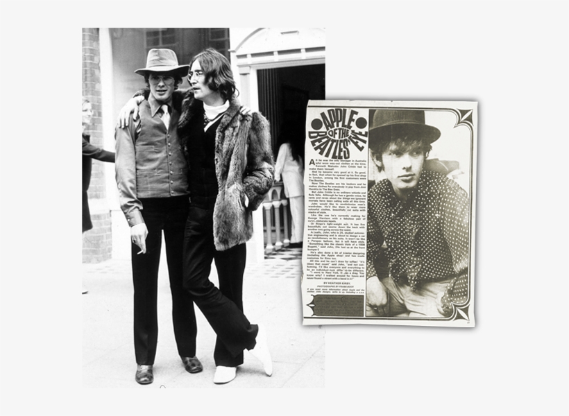 John Lennon - John And Yoko Apple Tailoring, transparent png download