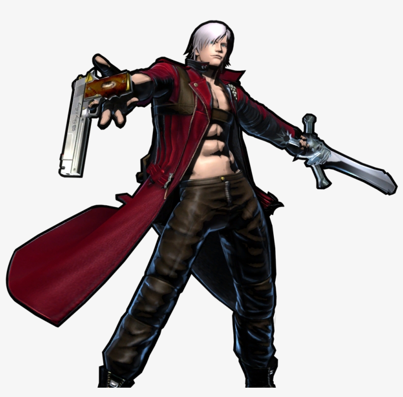 Dante Transparent Background Png - Marvel Vs Capcom 3 Renders, transparent png download