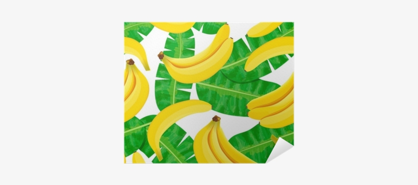 Seamless Watercolor Illustration Of Tropical Leaves, - Watercolor Painting, transparent png download