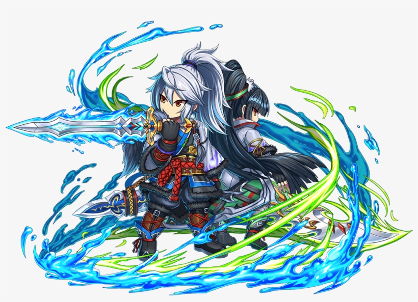 Heroes Fei And Fang - Brave Frontier Fei, transparent png download