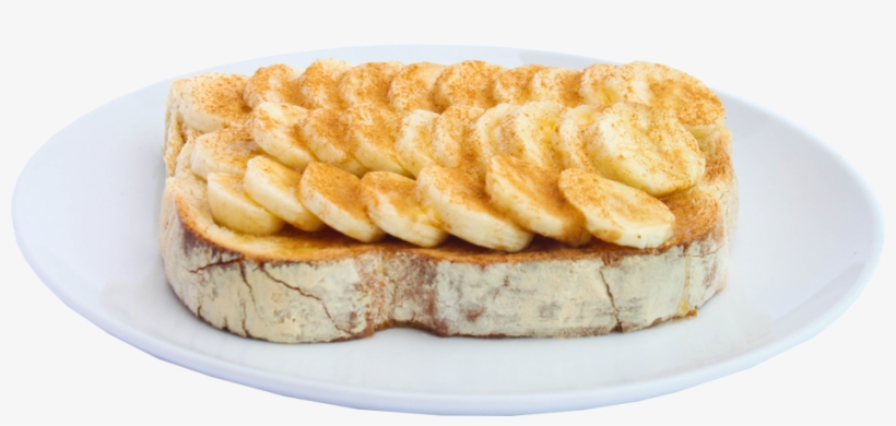 Banana On Toast Recipe, transparent png download