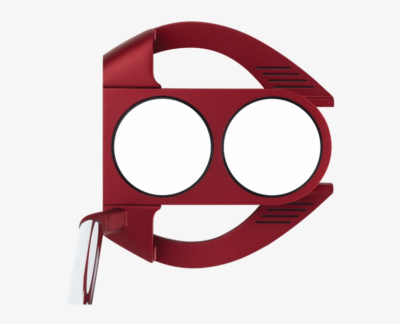 Odyssey O Works Red 2 Ball Fang S Putter - Odyssey O Works Red 2 Ball Fang Putter, transparent png download