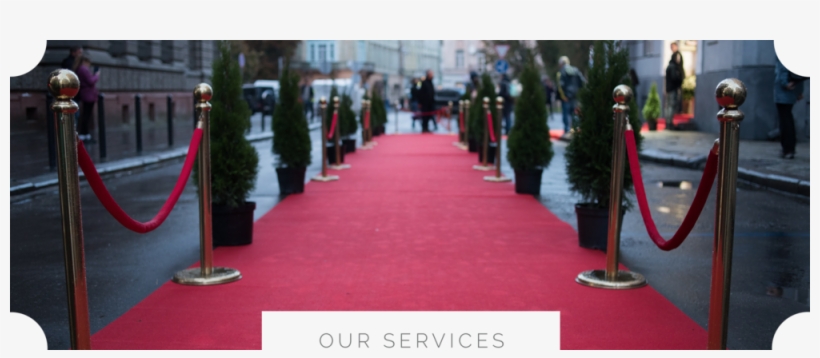 Our Services - Red Carpet, transparent png download