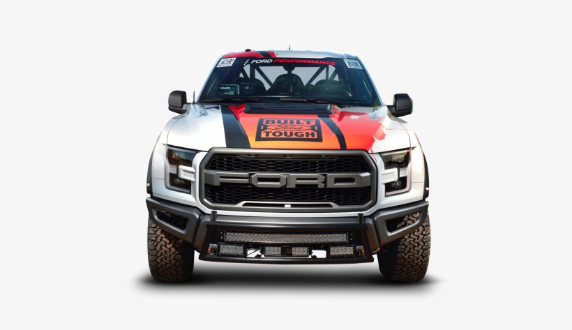 White Ford F 150 Raptor Car Front Png Image - Ford F 150 Raptor Boat, transparent png download